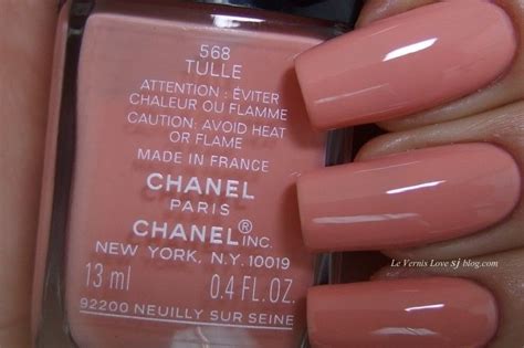 chanel 568 tulle nail polish|CHANEL LE VERNIS Limited Edition Rare Nail Colour Varnish .